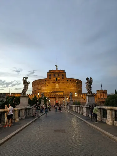 Ponte Sant'Angelo and angel statues, Photo by Wafi USMD on Unsplash