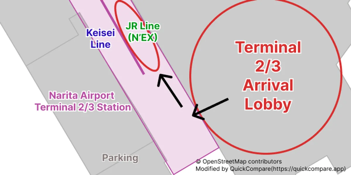 Narita Airport Terminal 2 Station